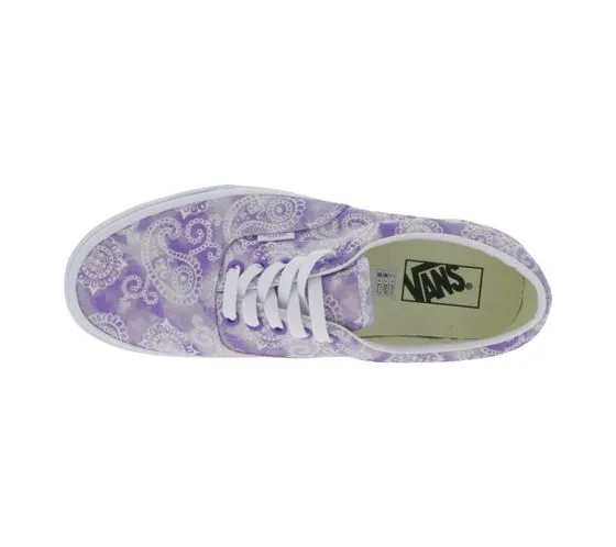 VANS ERA  Sneaker in tela con motivo Paisley per donna e uomo VN0A4U392G91 Viola/Bianco